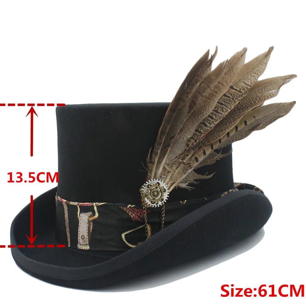 Chapeau Cabaret SteampunK-Passion Steampunk