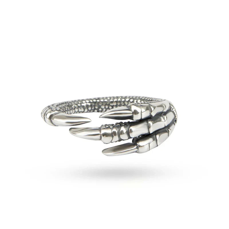 Bague Serre d' Aigle Argent - Steampunk Style-Passion Steampunk