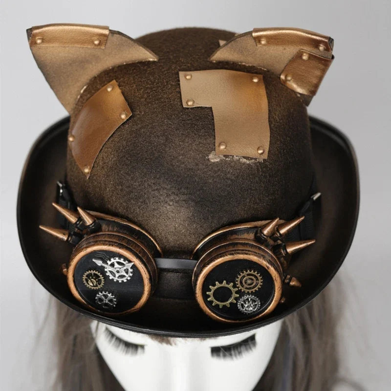 Chapeau Chat - Steampunk Cosplay-Passion Steampunk