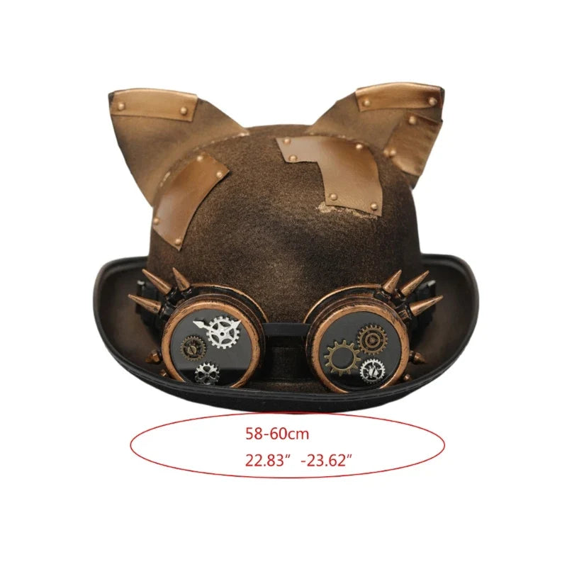 Chapeau Chat - Steampunk Cosplay-Passion Steampunk