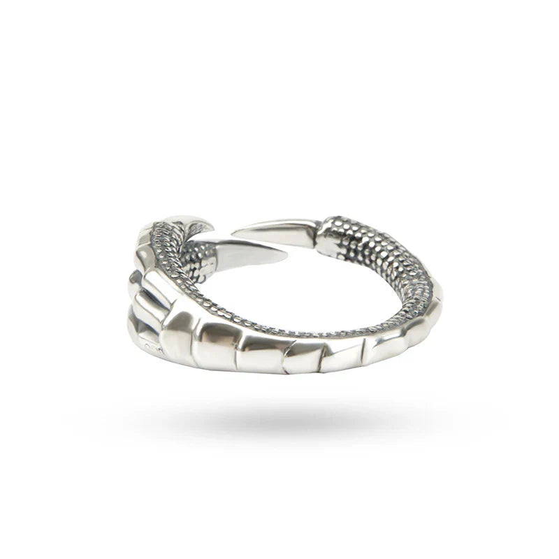 Bague Serre d' Aigle Argent - Steampunk Style-Passion Steampunk