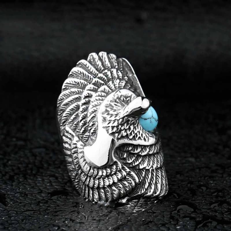 Bague Aigle de la Route-Passion Steampunk