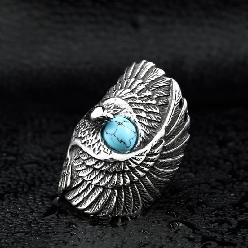 Bague Aigle de la Route-Passion Steampunk