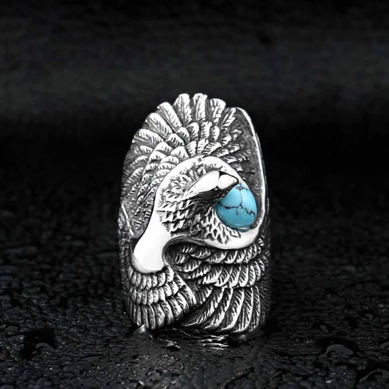 Bague Aigle de la Route-Passion Steampunk