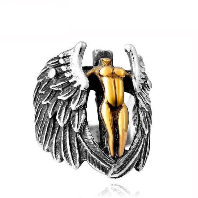 Bague Ange - Gardien Steampunk-Passion Steampunk