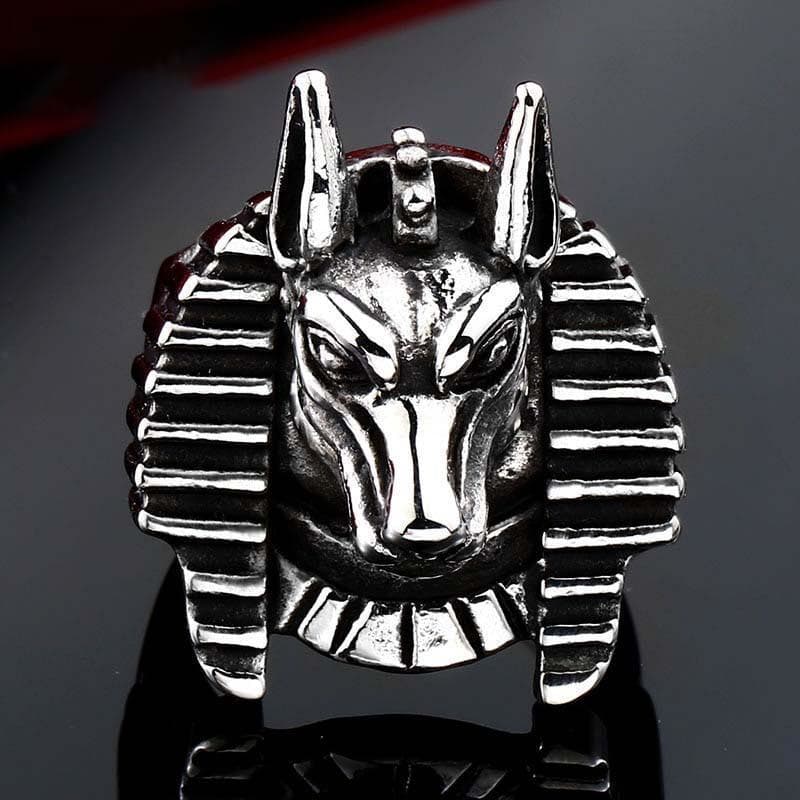 Bague Anubis - Mystères du Dieu Chacal-Passion Steampunk