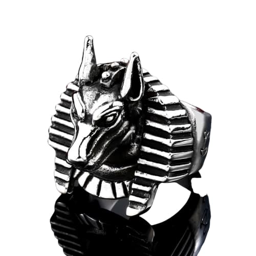 Bague Anubis - Mystères du Dieu Chacal-Passion Steampunk
