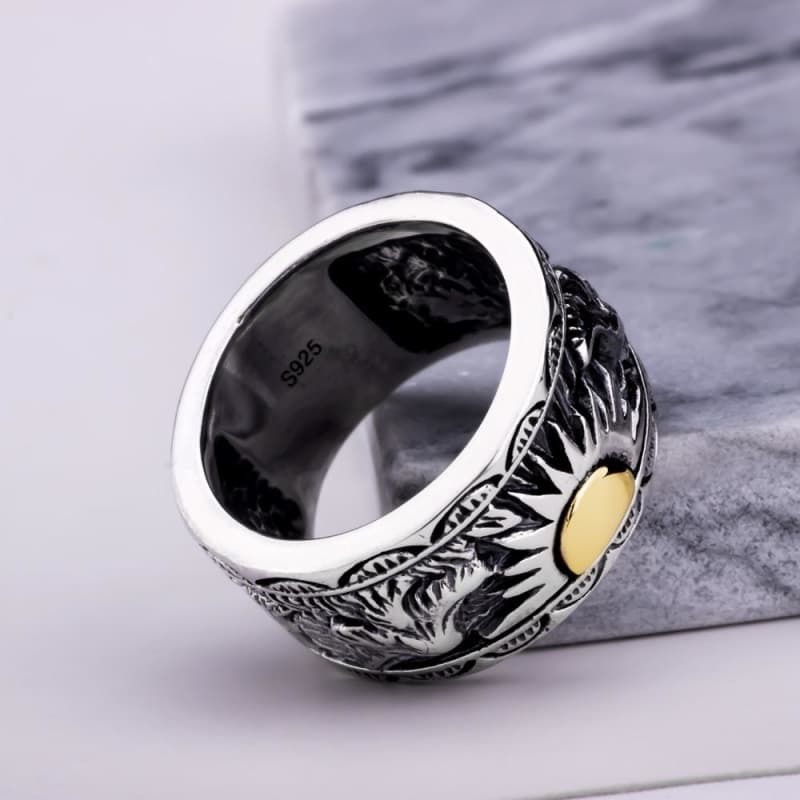 Bague Soleil Homme - Majesté-Passion Steampunk