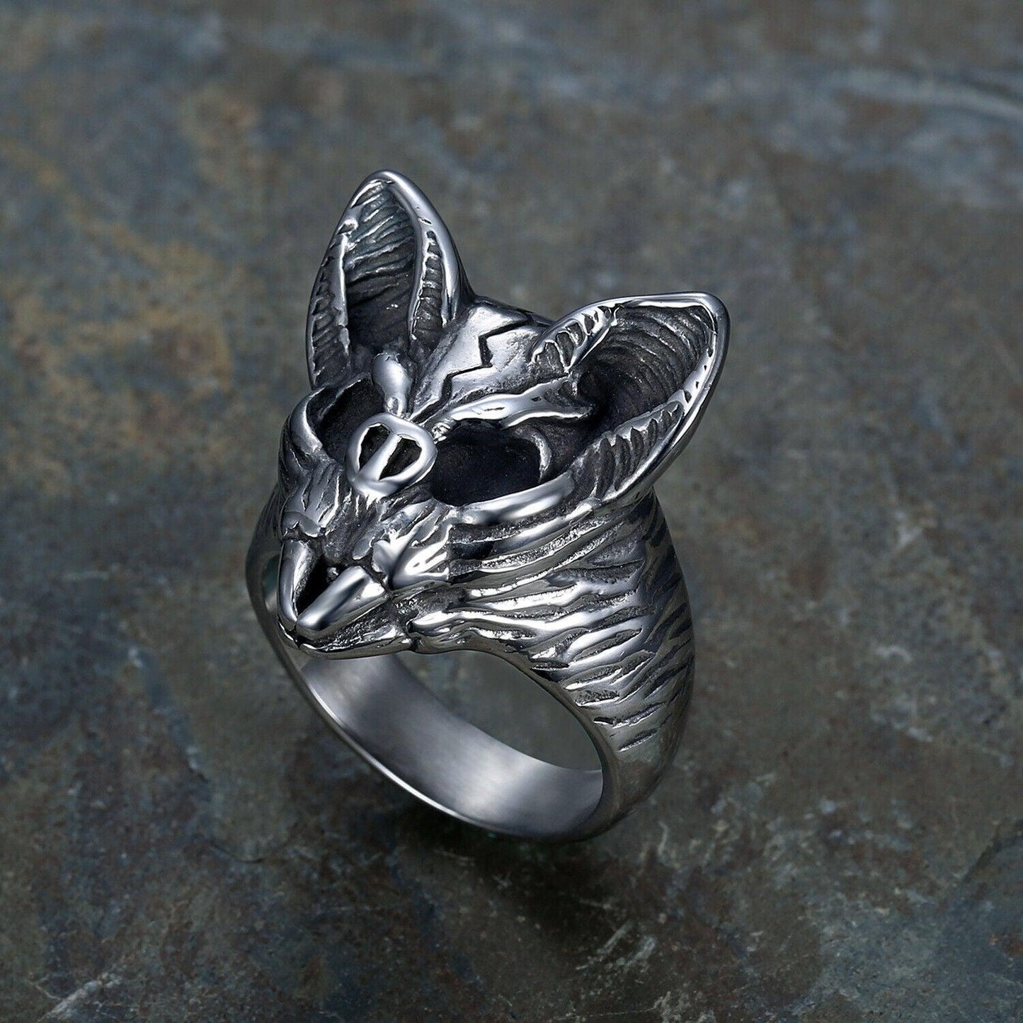 Bague Chauve Souris Gothique-Passion Steampunk