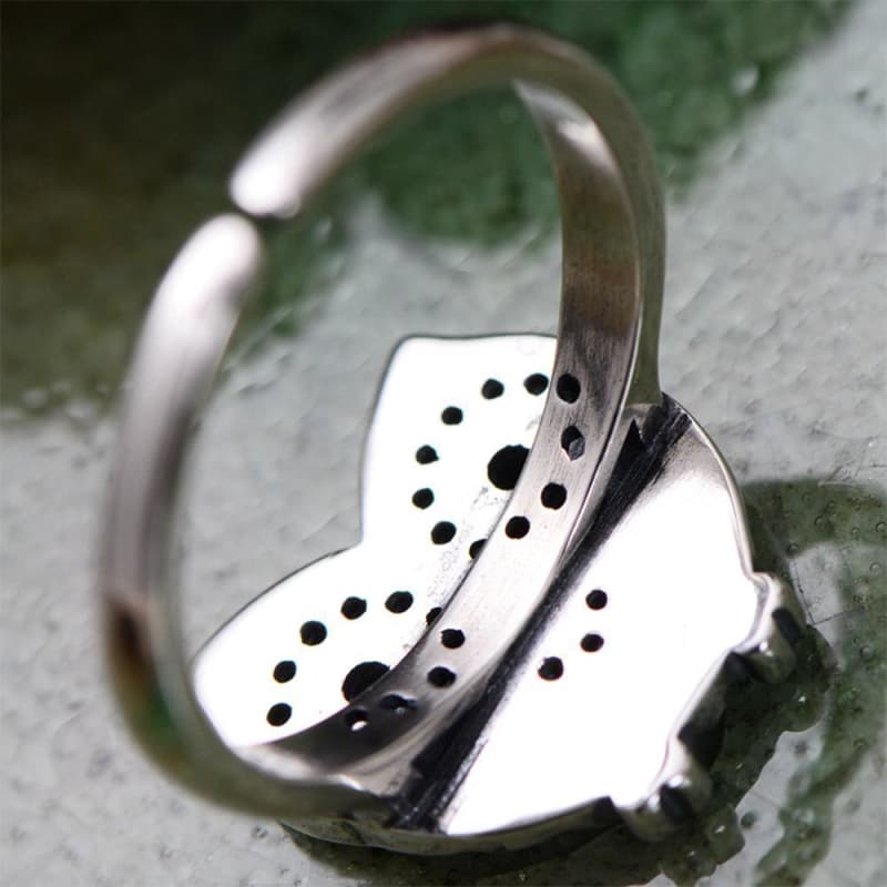 Bague Chouette Aveugle en Argent-Passion Steampunk