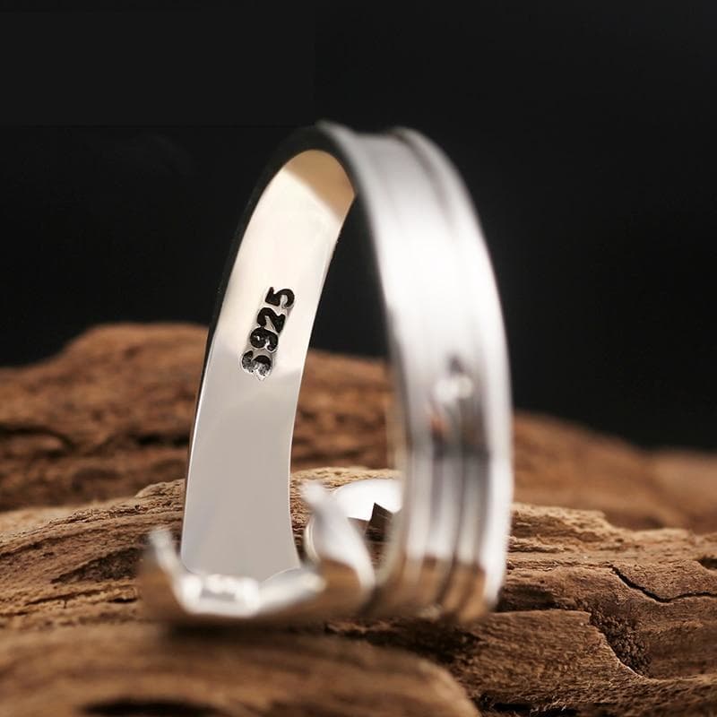 Bague Clé Plate Argent - Steampunk Style-Passion Steampunk