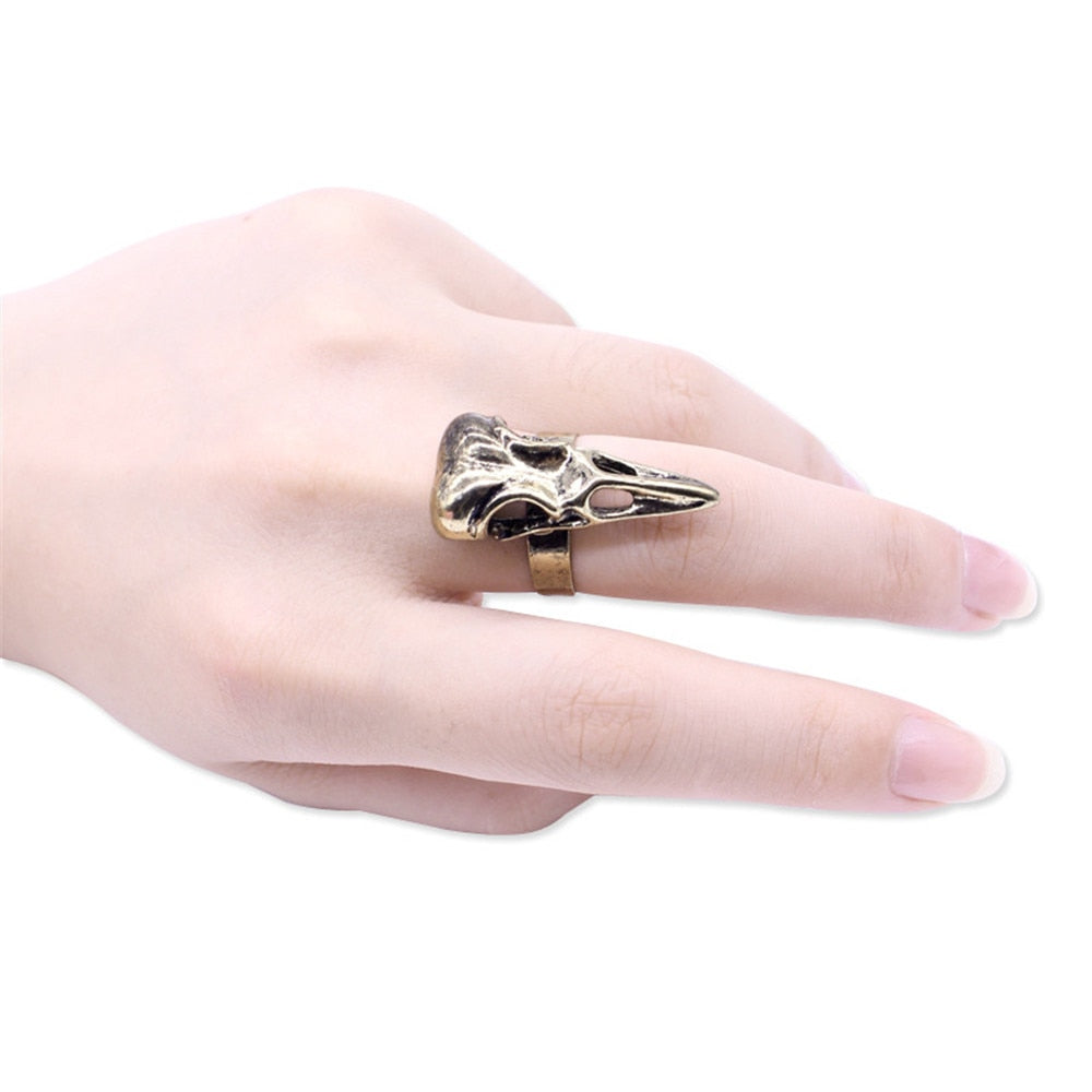 Bague Corbeau - Valraven Steampunk-Passion Steampunk