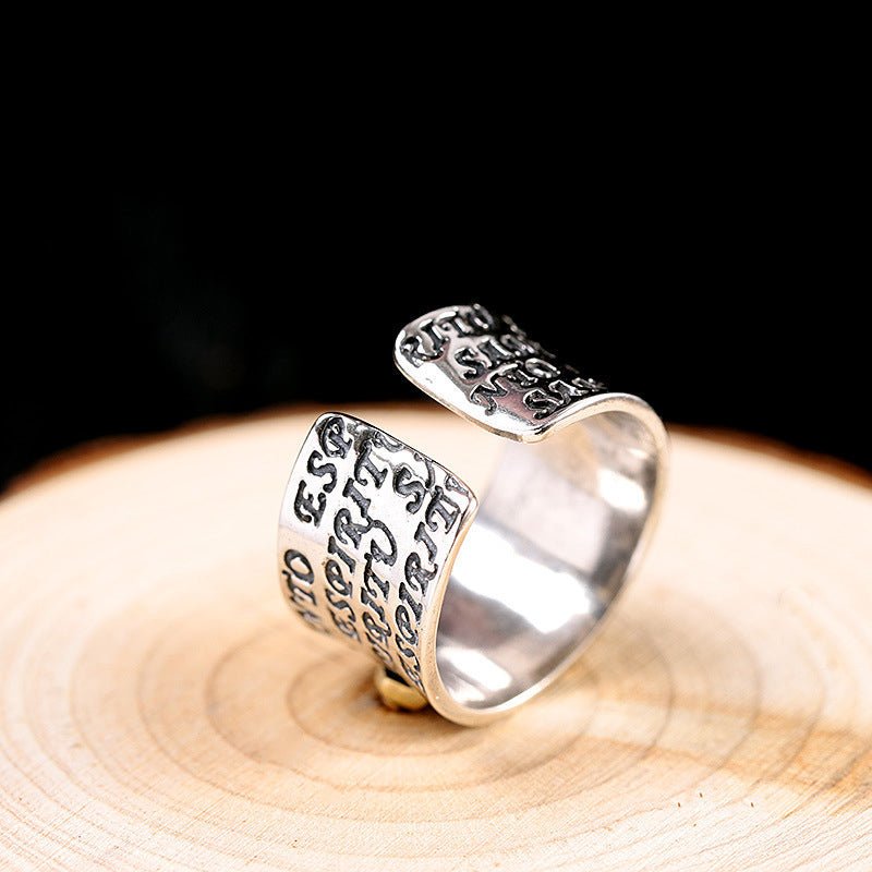 Bague Croix Argent - In Nomine Domini-Passion Steampunk