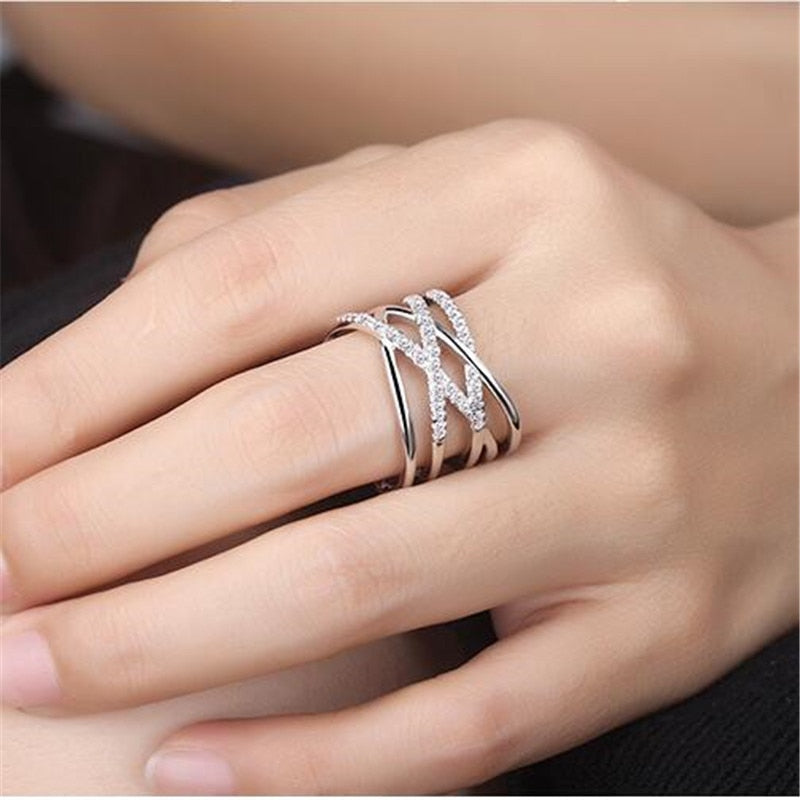 Bague Femme Large Argent - Méli Mélo-Passion Steampunk