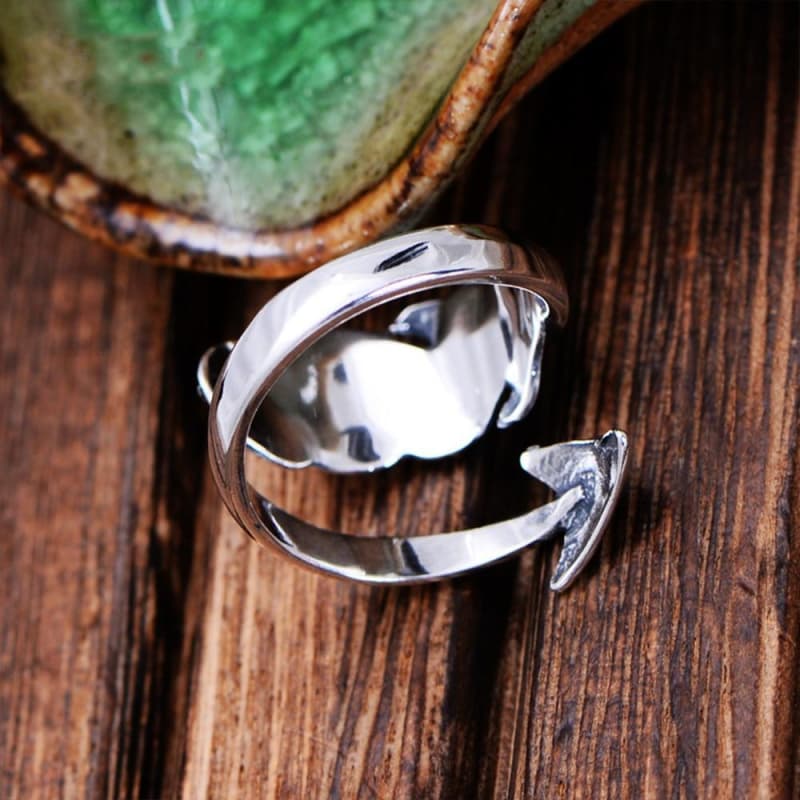 Bague Flèche d' Argent Steampunk-Passion Steampunk