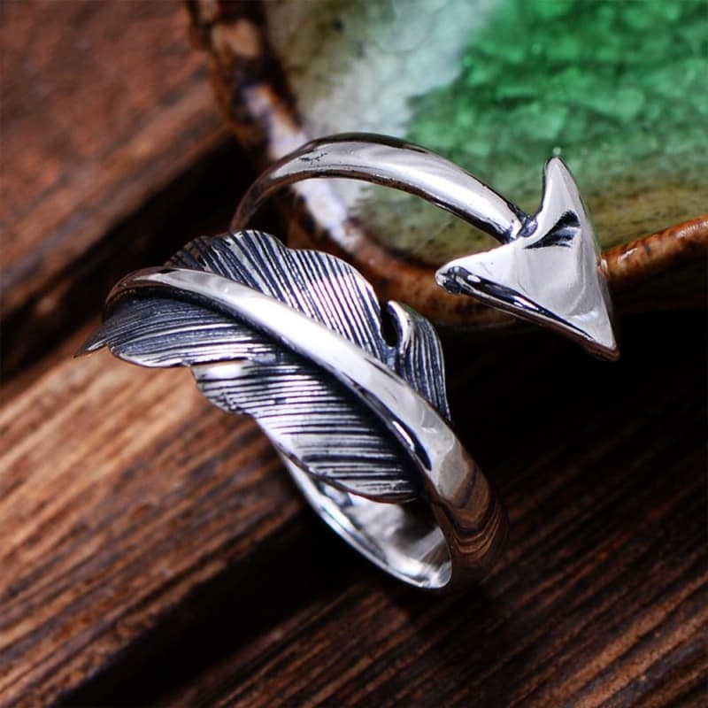 Bague Flèche d' Argent Steampunk-Passion Steampunk
