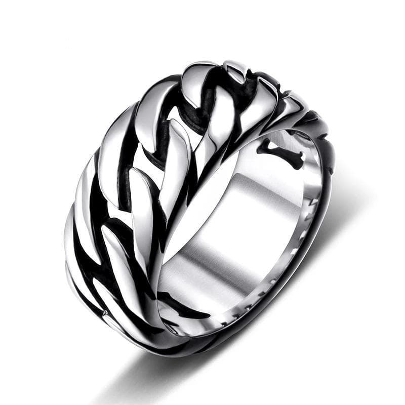 Bague Gothique Homme - Cercle Obscur-Passion Steampunk