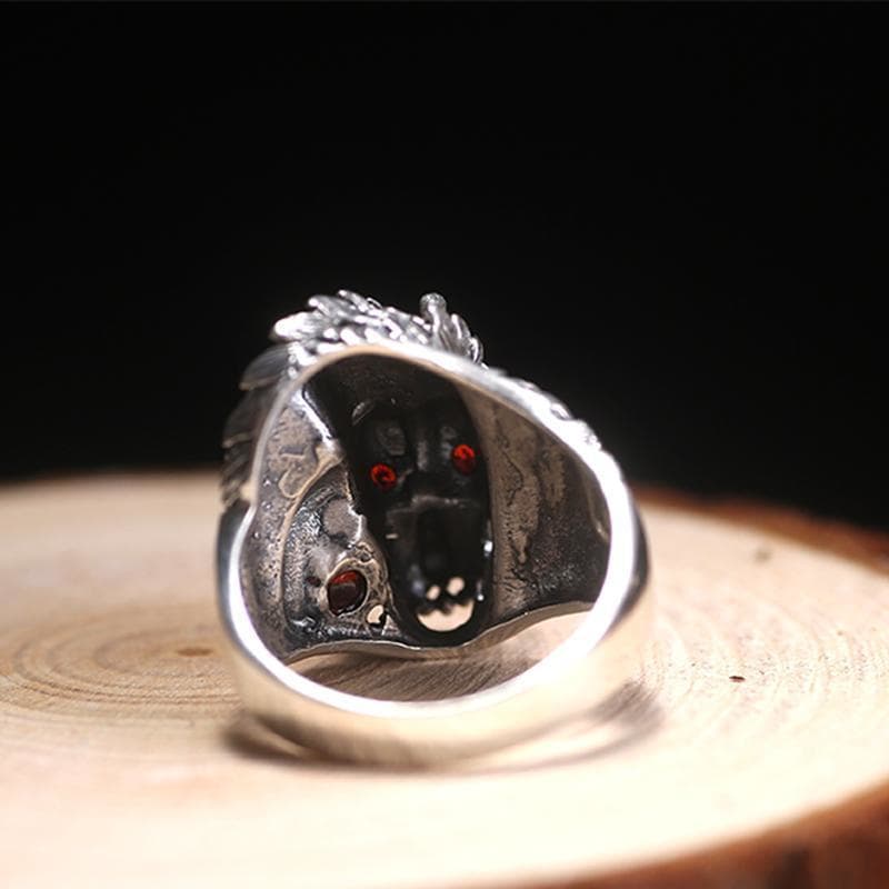 Bague Dragon Argent - Chinese Style-Passion Steampunk