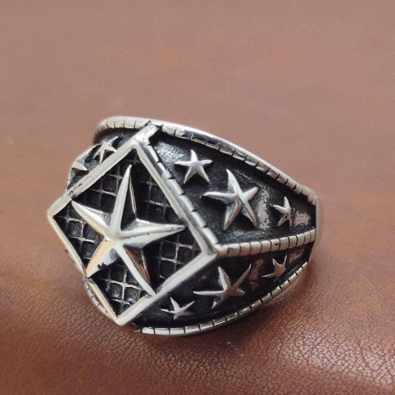 Bague Homme Swag - Etoile