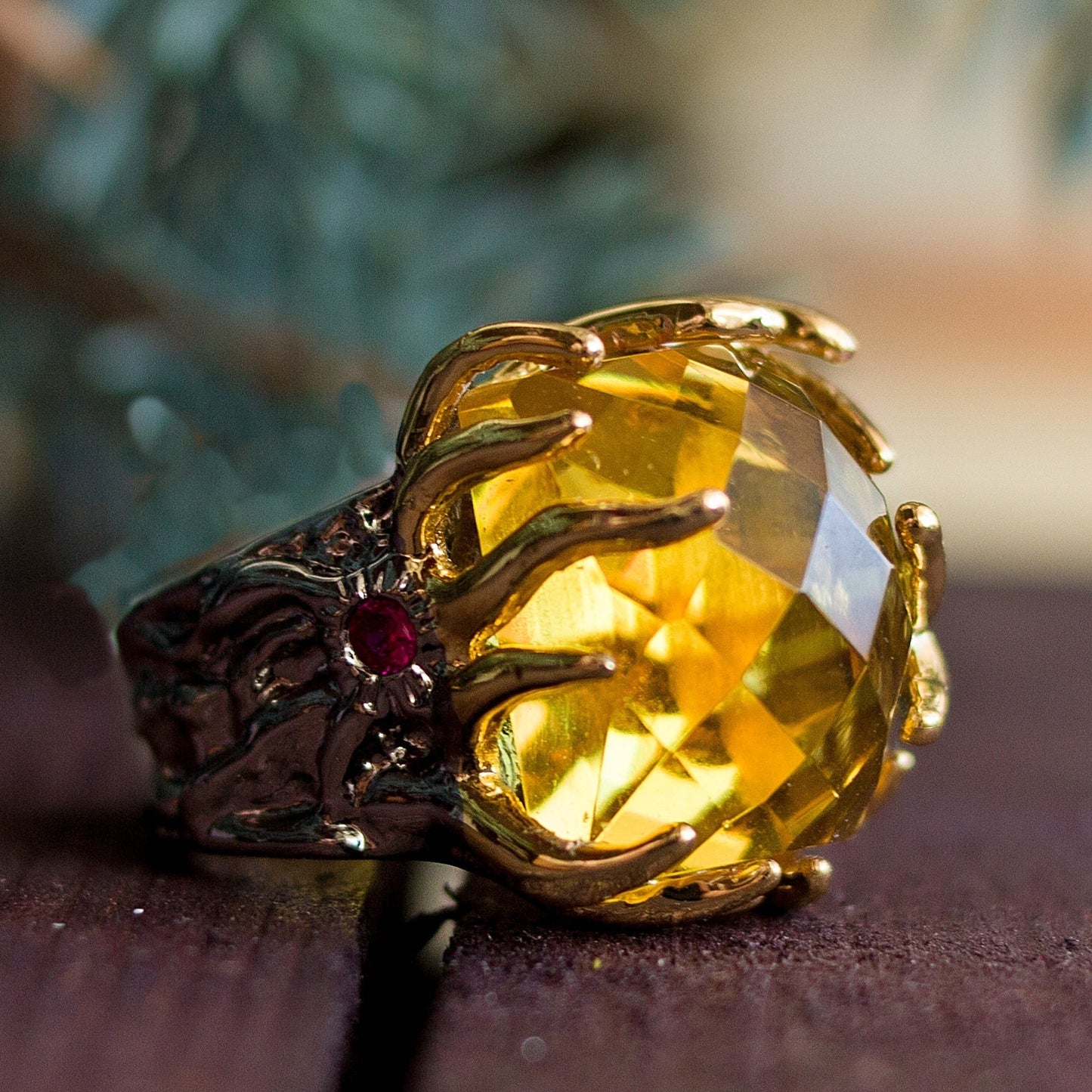 Bague Strass - Fantaisie Autrichienne-Passion Steampunk