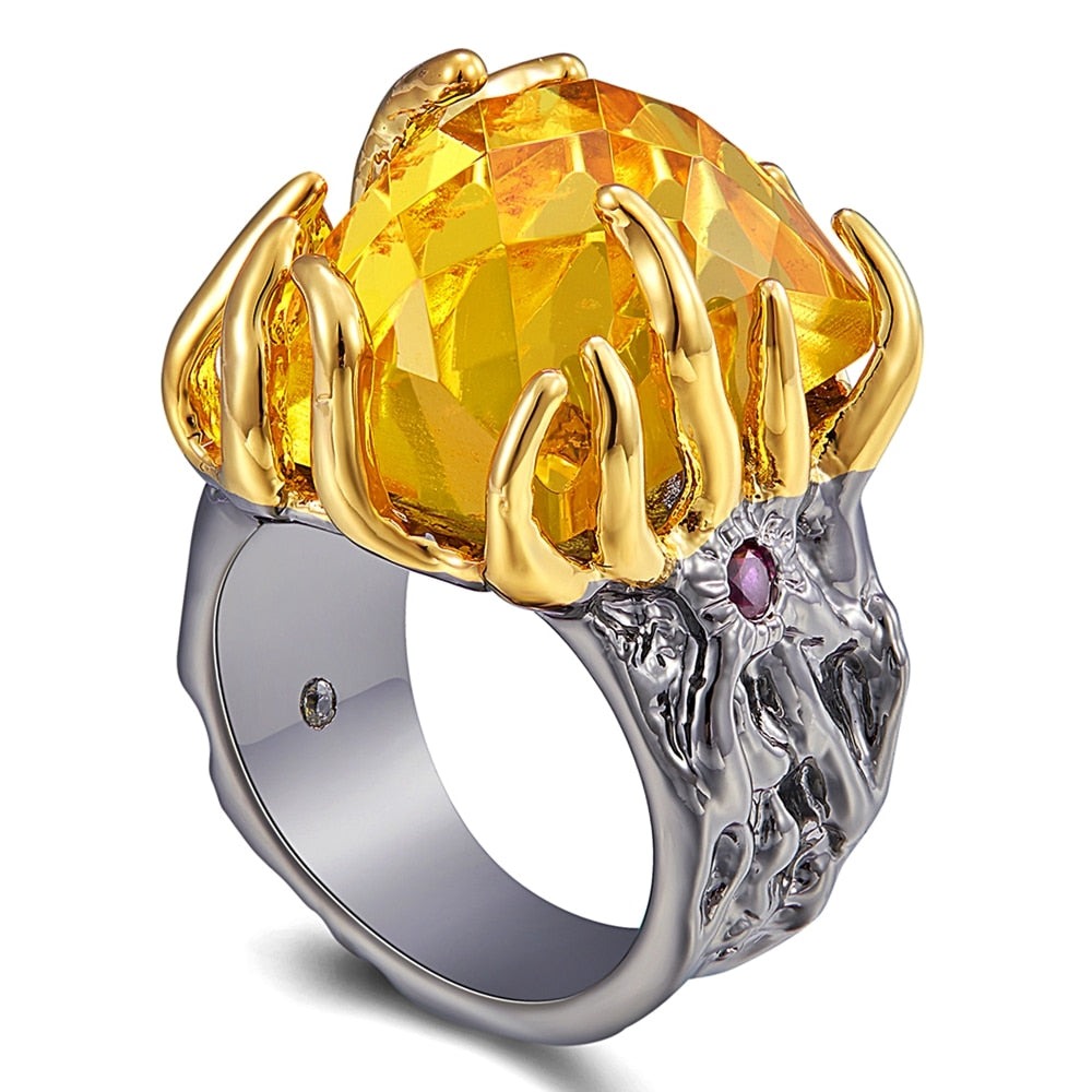 Bague Strass - Fantaisie Autrichienne-Passion Steampunk