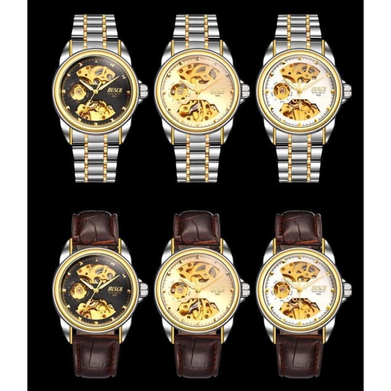 Montre Squelette Homme Bracelet - BOSCK-Passion Steampunk