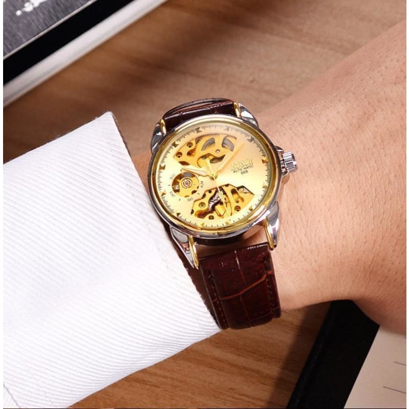 Montre Squelette Homme Bracelet - BOSCK-Passion Steampunk