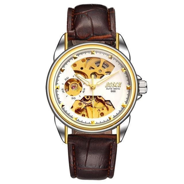 Montre Squelette Homme Bracelet - BOSCK-Passion Steampunk