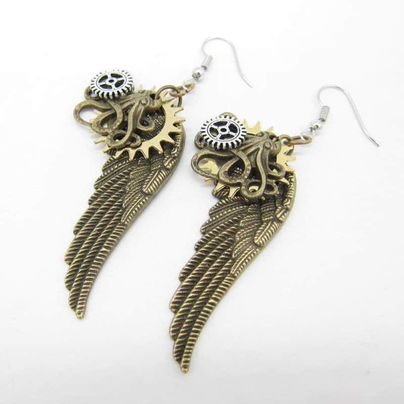 Boucles Steampunk - Ailes Forgées-Passion Steampunk