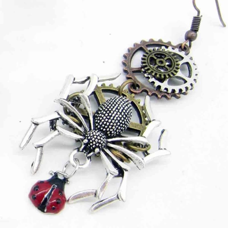 Boucles Steampunk - Araignée Épeire-Passion Steampunk