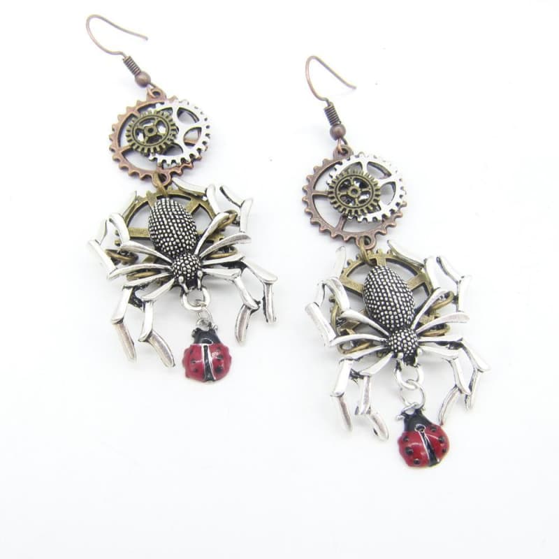Boucles Steampunk - Araignée Épeire-Passion Steampunk