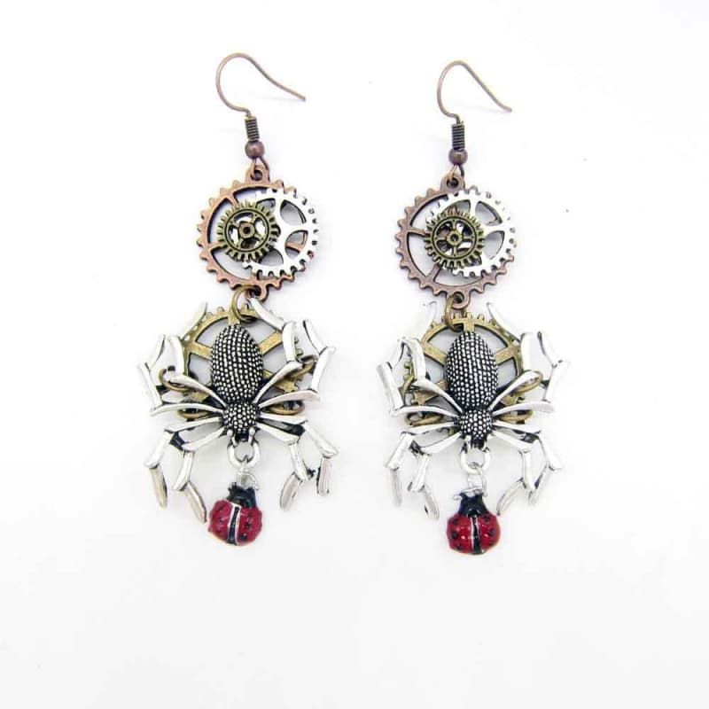 Boucles Steampunk - Araignée Épeire-Passion Steampunk