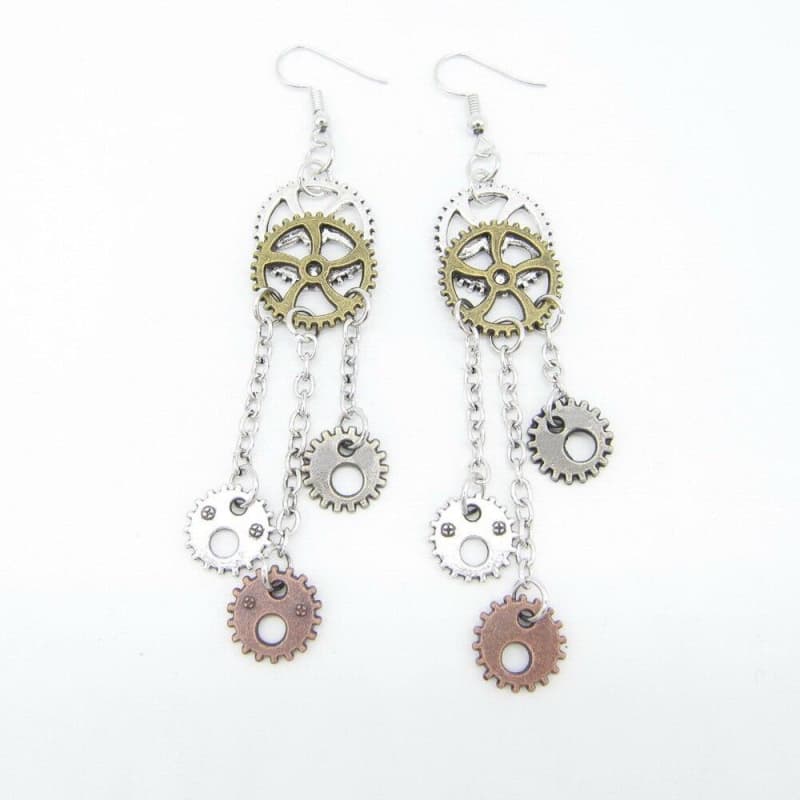 Boucles Steampunk - Chaînes & Rouages-Passion Steampunk