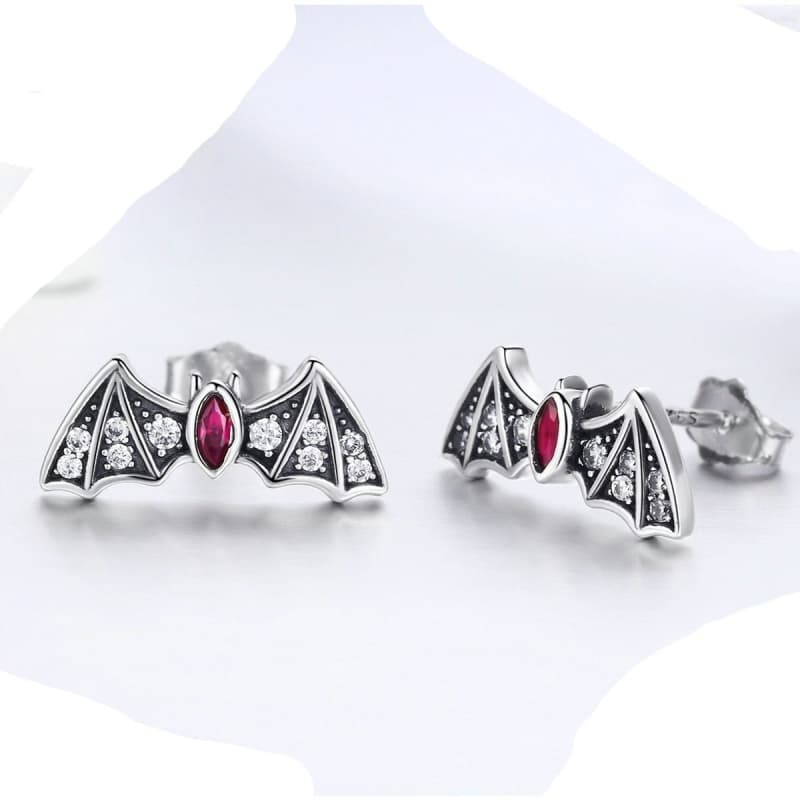 Boucles Steampunk - Chauve Souris-Passion Steampunk