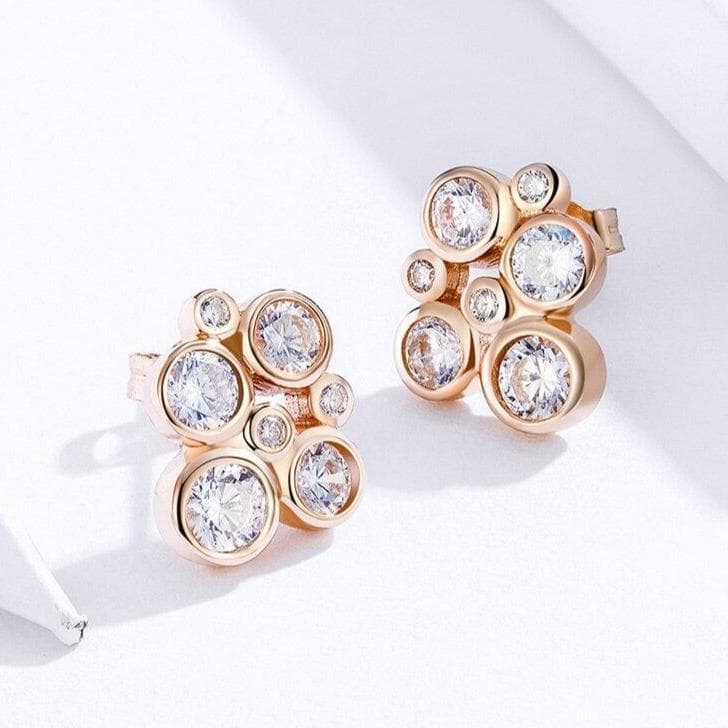 Boucles Steampunk - Bulles d' Argent-Passion Steampunk