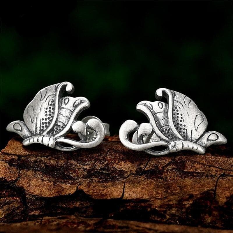 Boucles Steampunk - Papillons d' Argent-Passion Steampunk