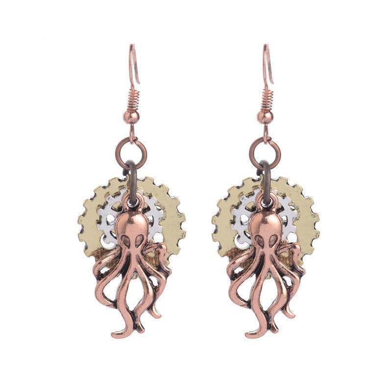 Boucles Steampunk - Pieuvres-Passion Steampunk