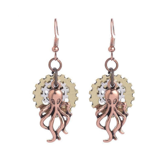 Boucles Steampunk - Pieuvres-Passion Steampunk