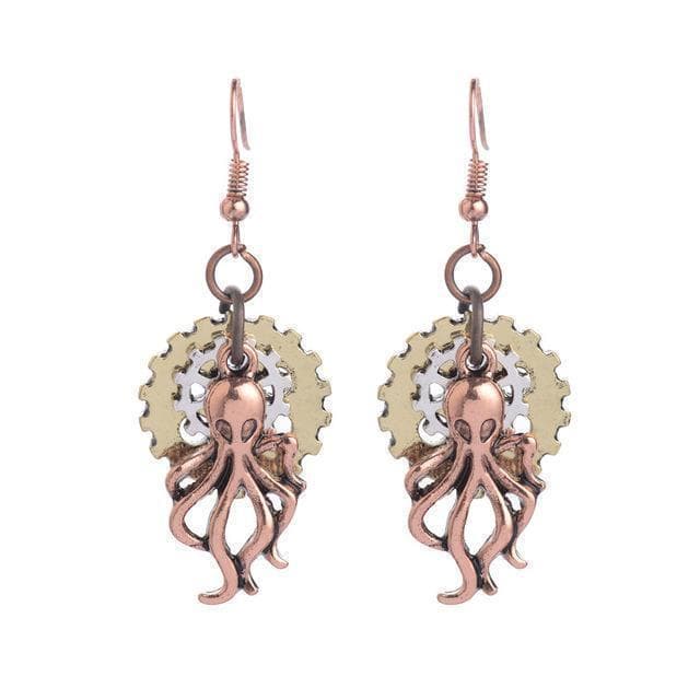 Boucles Steampunk - Pieuvres-Passion Steampunk