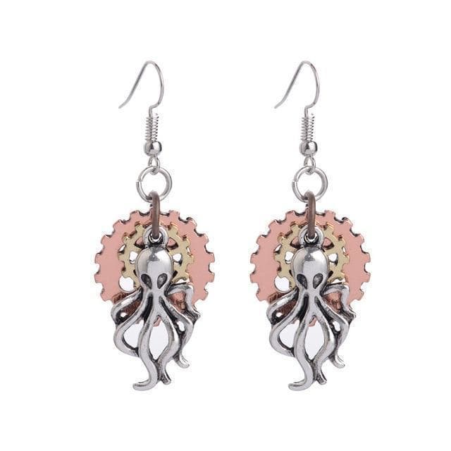 Boucles Steampunk - Pieuvres-Passion Steampunk