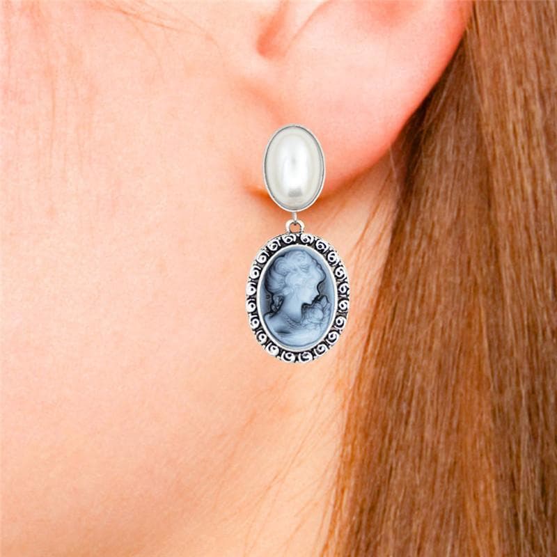 Boucle d Oreille Camé - Style Vintage-Passion Steampunk
