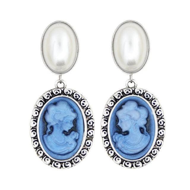 Boucle d Oreille Camé - Style Vintage-Passion Steampunk
