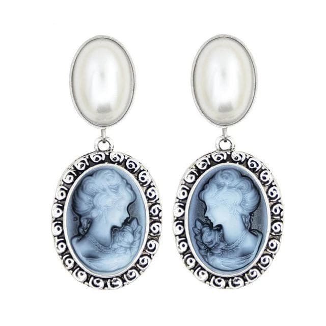 Boucle d Oreille Camé - Style Vintage-Passion Steampunk