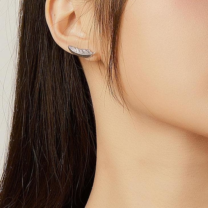 Boucles Steampunk - Plumes d' Argent-Passion Steampunk