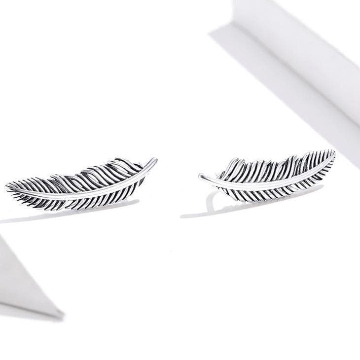 Boucles Steampunk - Plumes d' Argent-Passion Steampunk