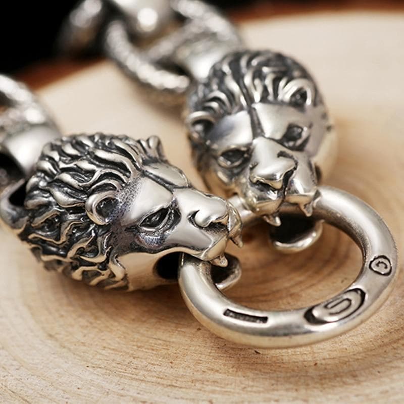 Bracelet Steampunk - Lions Vintage-Passion Steampunk