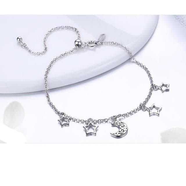 Bracelet Steampunk - Lune d' Argent-Passion Steampunk