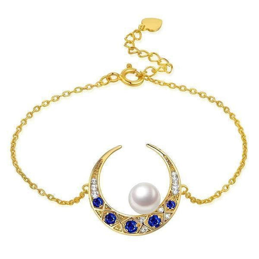 Bracelet Steampunk - Croissant de Lune-Passion Steampunk