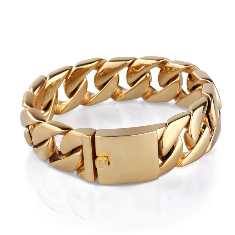 Bracelet Doré Homme – Style Rayonnant-Passion Steampunk