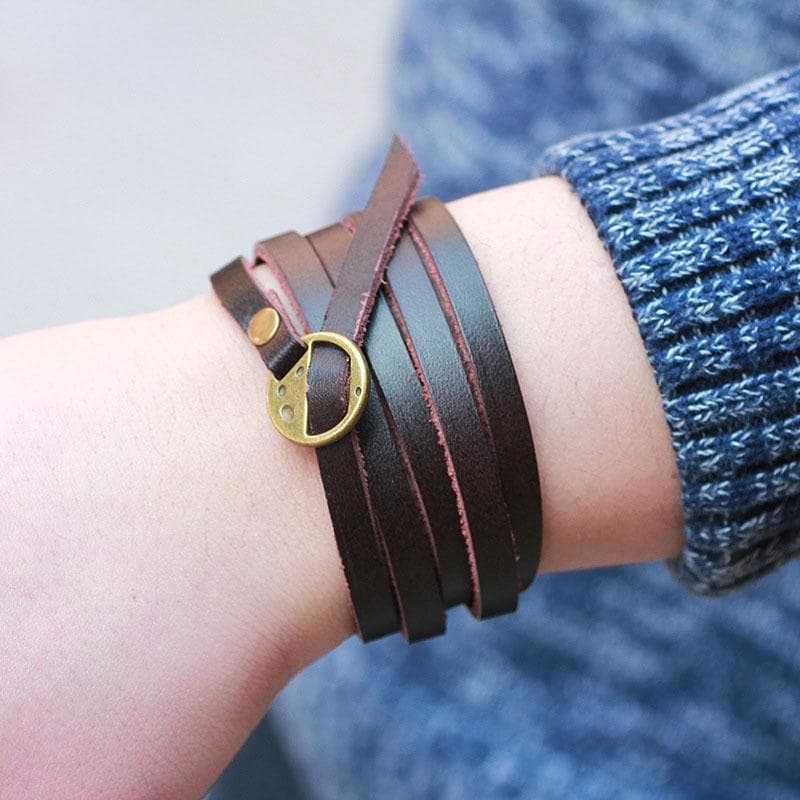 Bracelet Steampunk - Peace & Love-Passion Steampunk